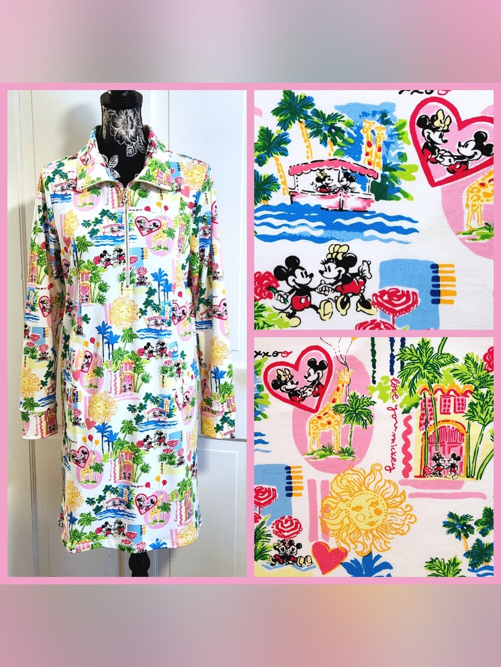 🆕️ ❤️HTF Lilly Pulitzer❤️ - Disney Eleni Popover Dress